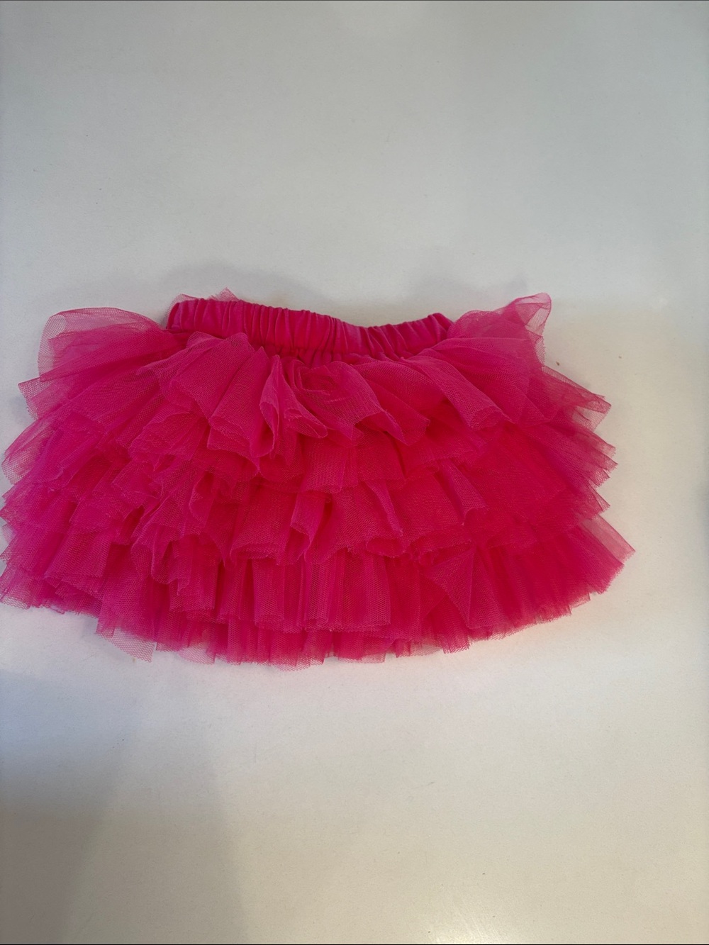 Baby Hot Pink Ruffle Tulle Skirt TuTu